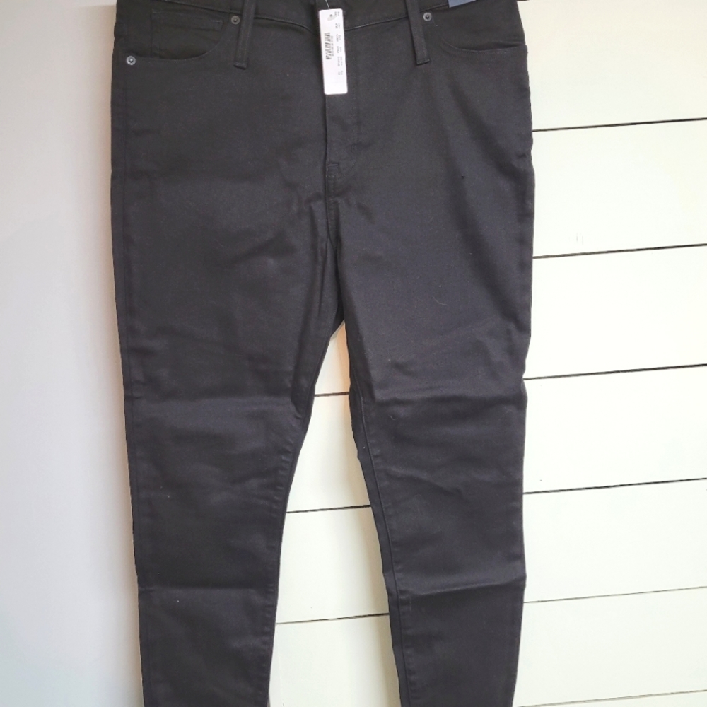 J.crew black curvy skinny jeans